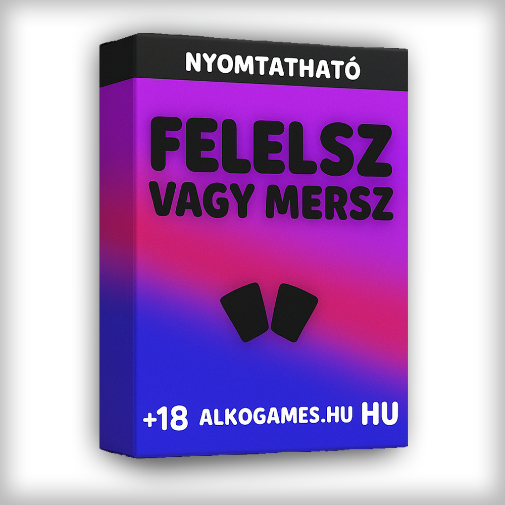 Játék "Felelsz Vagy Mersz" (Nyomtatható)