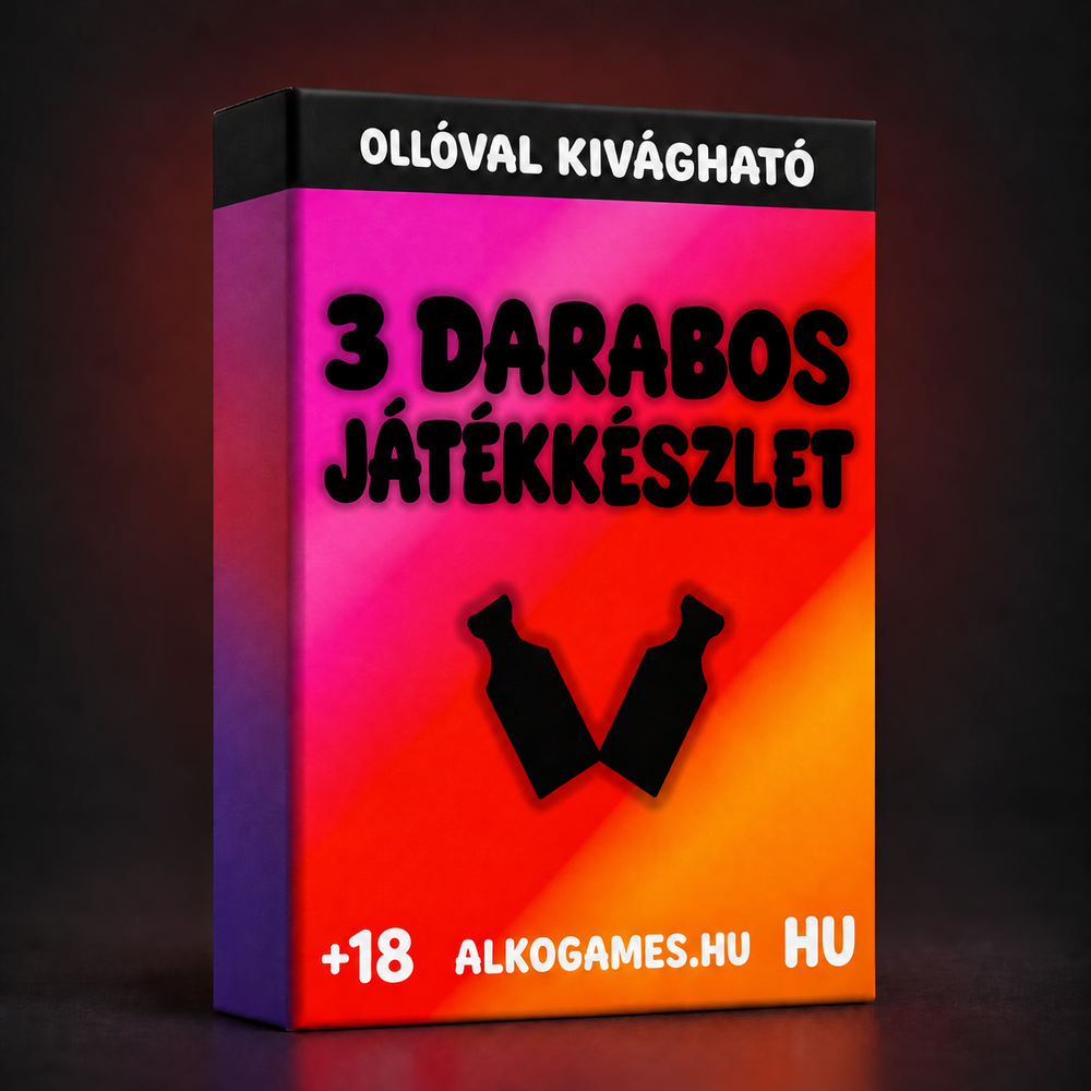 3 Darabos Játékkészlet (Ollóval Kivágható)