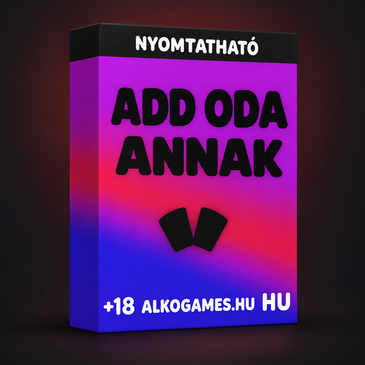 Játék "Add Oda Annak" (Nyomtatható)