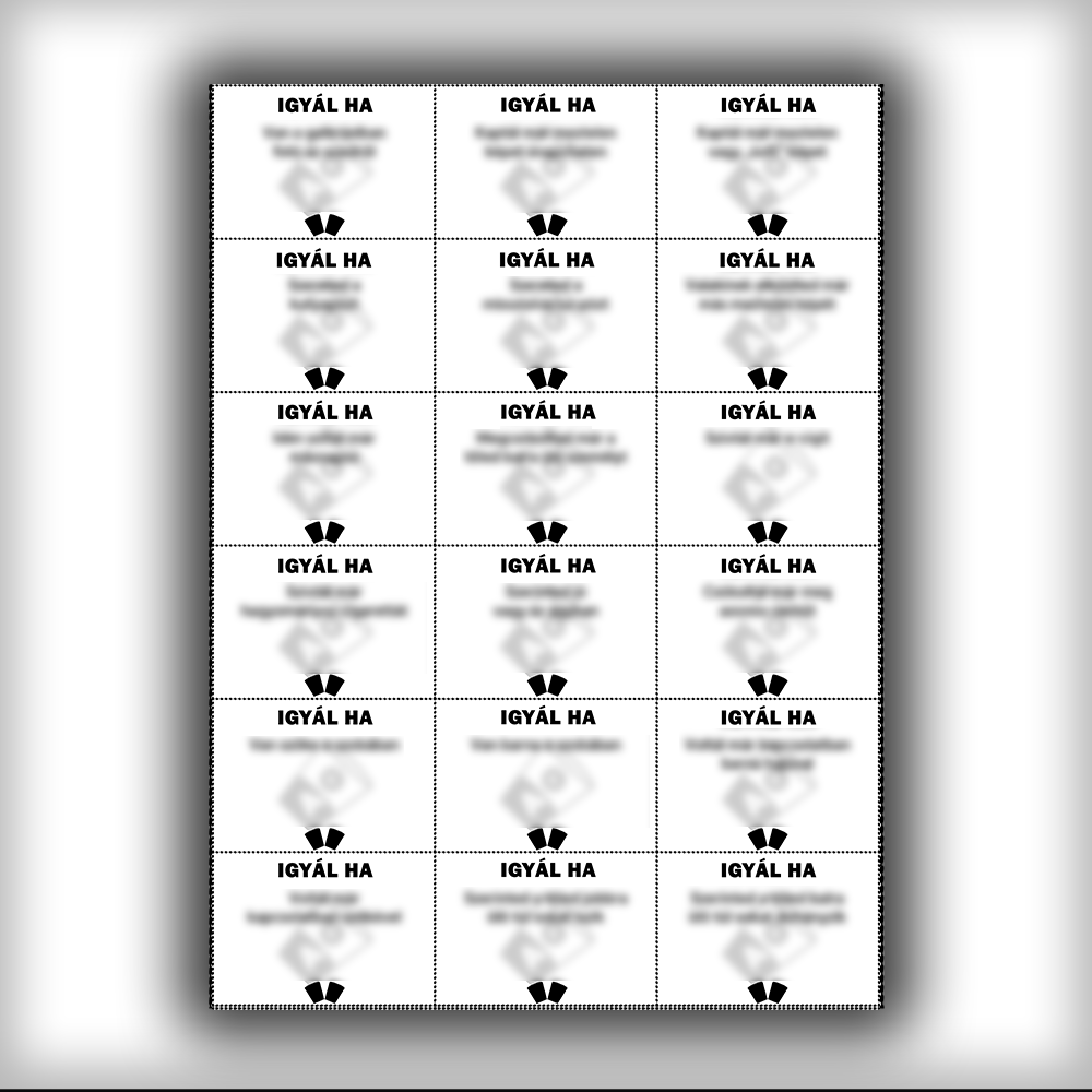 Szilveszteri Csomag 2025 Ultimate (Nyomtatas)